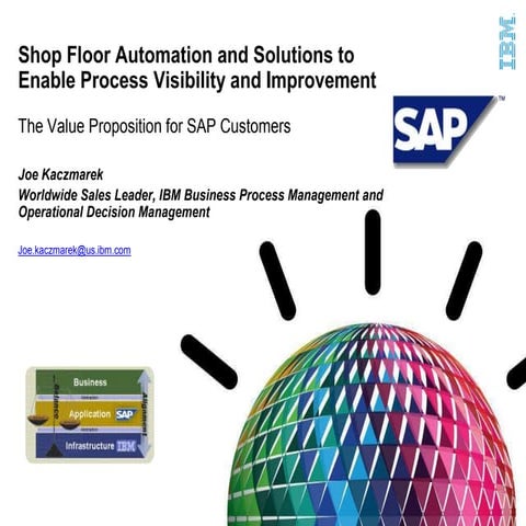 Enable process visbility: The Value Proposition for SAP customers 