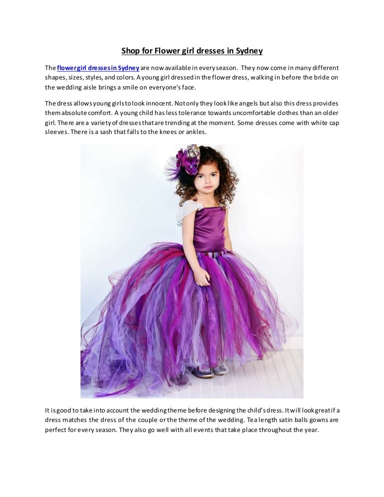 flower girl dresses for older girl
