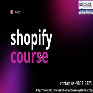 Master Shopify Store Creation with TechAdd