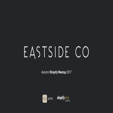 Birmingham Autumn Shopify Meetup - 5th October 2017