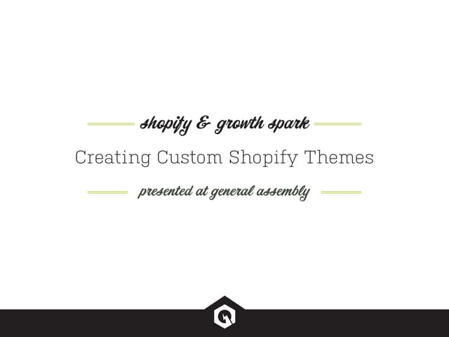 Shopify Theme Development for Web Designers and Developers