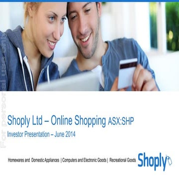 Shoply IR Deck - June 2014 | PDF