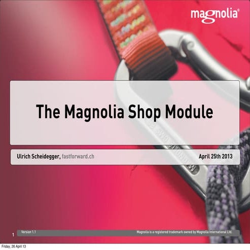 Increase Online Sales with Magnolia CMS' Shop Module