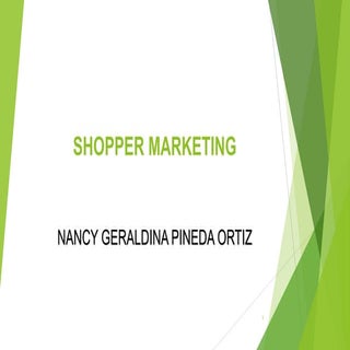 Shopper marketing