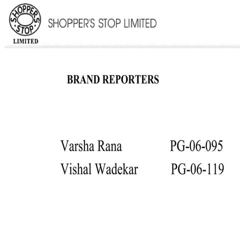 Shoppers Stop