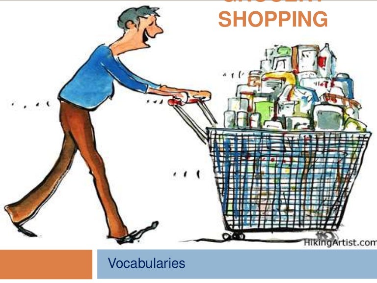 ESL Grocery shopping vocabularies