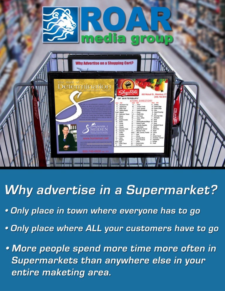 Shopping Cart Advertising Presentation