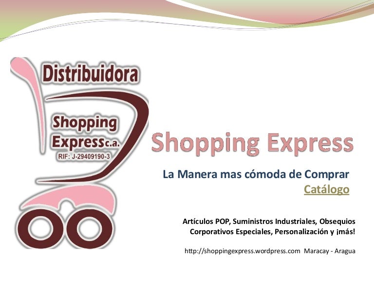Shopping express catalogo
