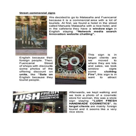 Business is fun: Shopping in madrid