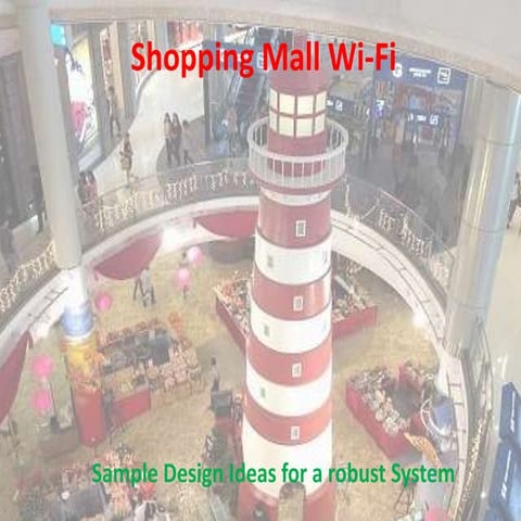 Shopping mall wi fi