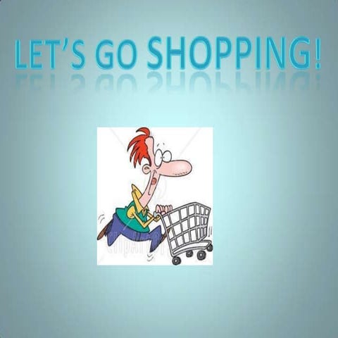 Going shopping | PPT