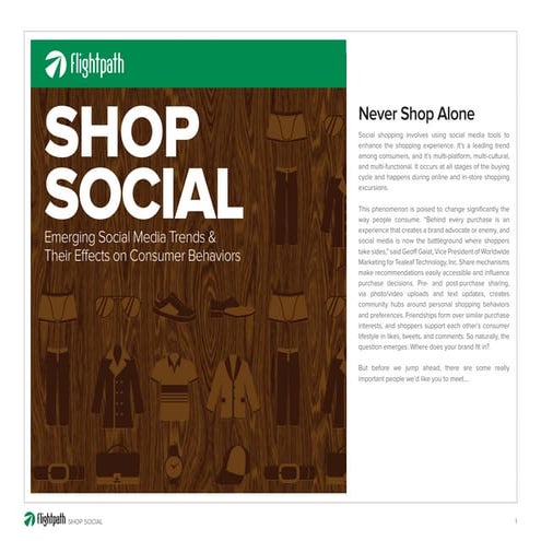 Shop Social 2011 - A whitepaper analyzing the trends around social shopping in 2011