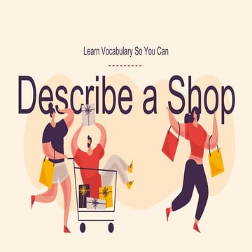 Shop and its Different Types | PPT