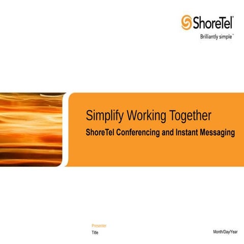 Shoretel Conferencing