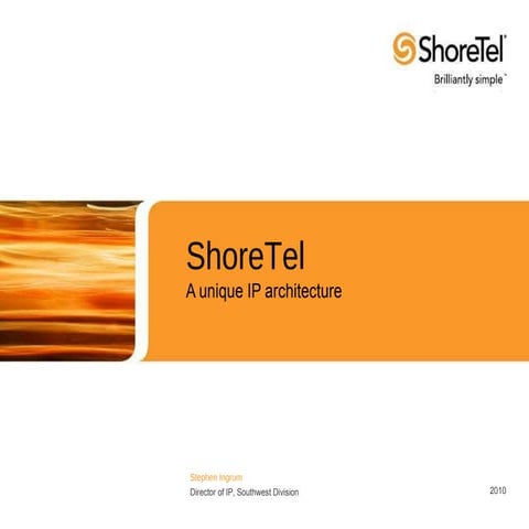 Shoretel Distributed Architecture