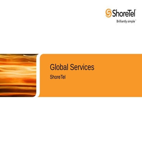 Shoretel Global Services