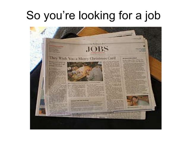 How to Update Your Job Search