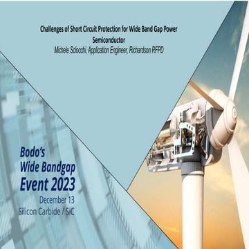 Challenges of Short Circuit Protection for Wide Band Gap Power Semiconductor ...