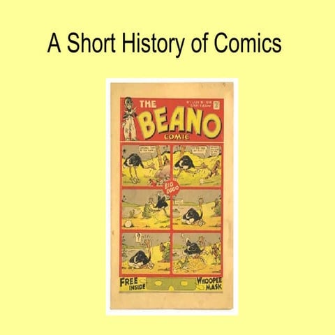 Short History Of Comics