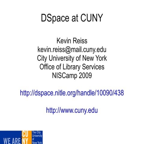 Dspace at CUNY