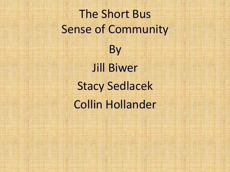 Short bus ppt