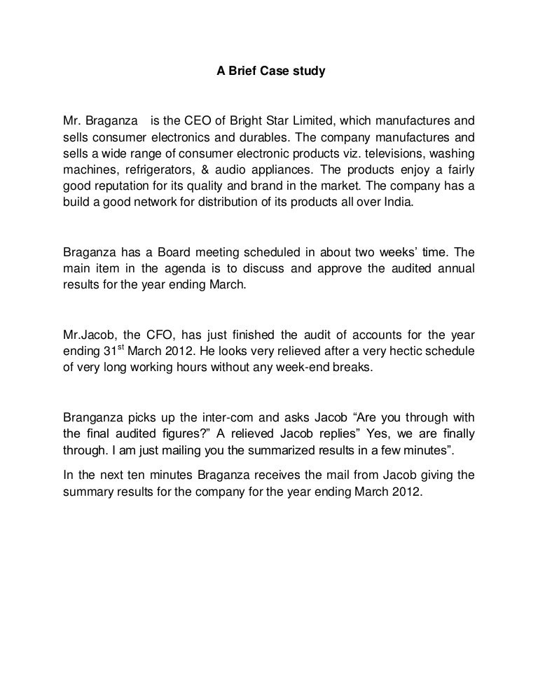 Case study examples with solutions pdf image