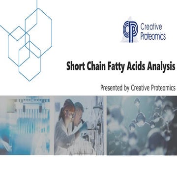 Short chain fatty acids analysis
