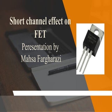 Short channel effect on FET