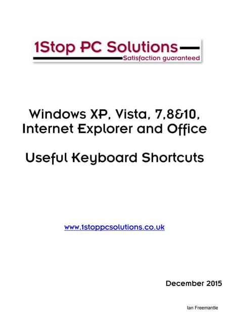 Shortcuts