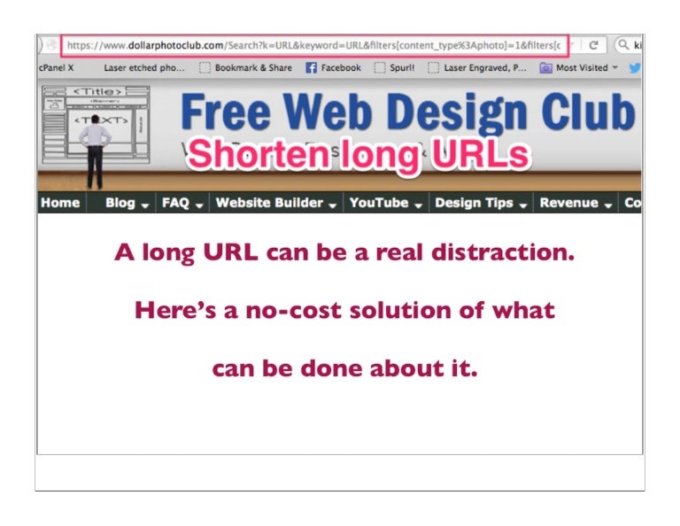 Shorten a URL