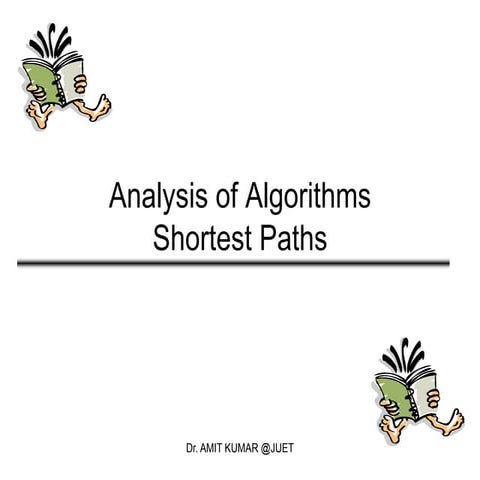 Dijkstra's algorithm presentation