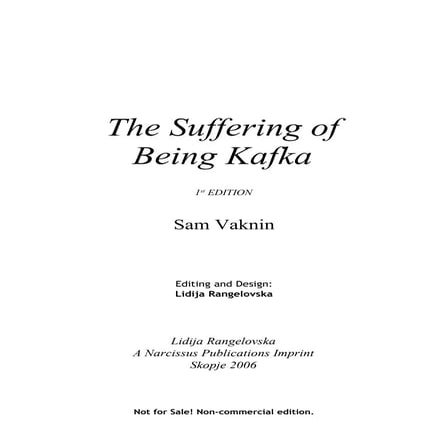 The Suffering of Being Kafka