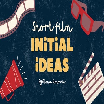 Short Film initial ideas for a level media | PDF