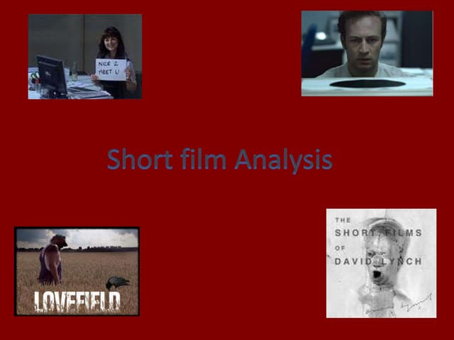 Short Film Analysis