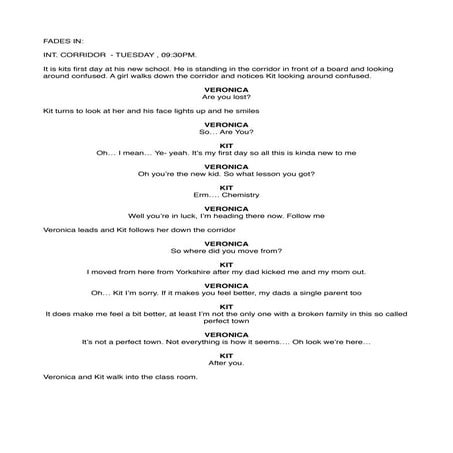 Short film scriptttt!! | PDF