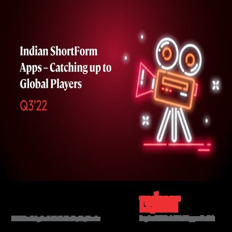 Indian ShortForm Apps – Catching up to Global Players Q3’22