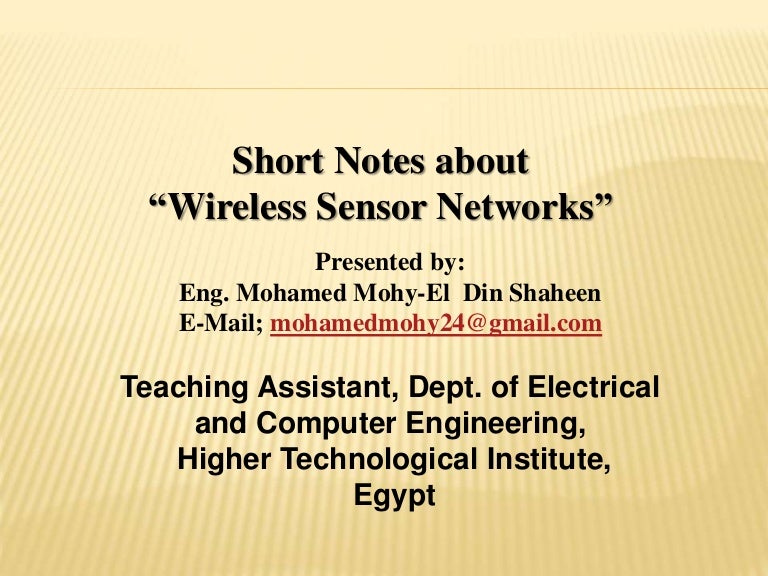 Short notes about 