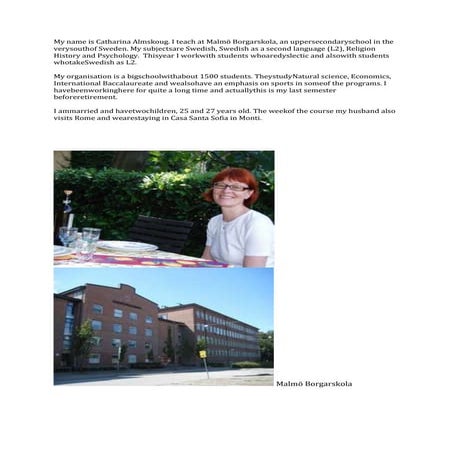 Catharina Almskoug - Sweden