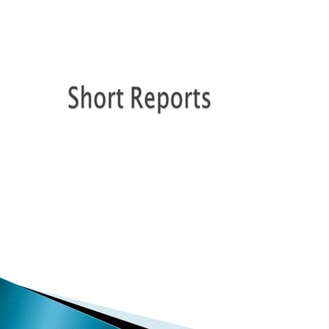 Short reports