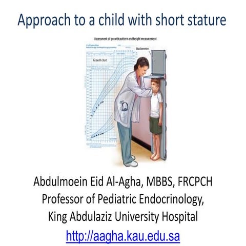 Approach to child with short stature