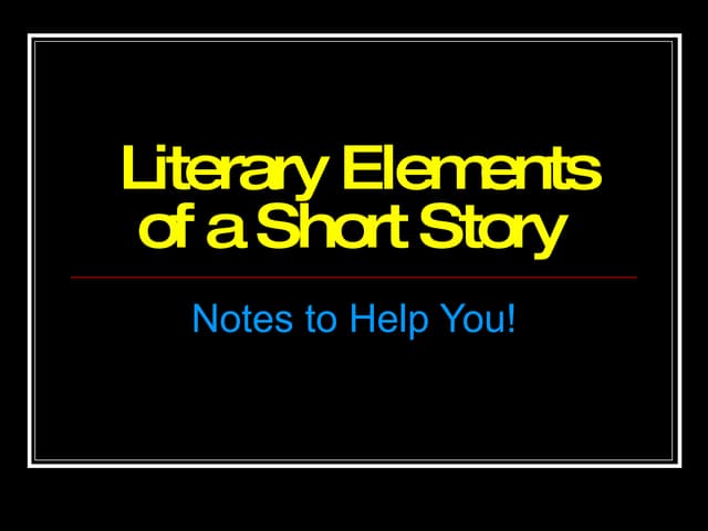 Short Story By Oguz