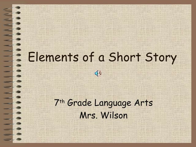 Short Story Powerpoint