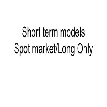 Short Term Intraday Long Only Crypto Strategies