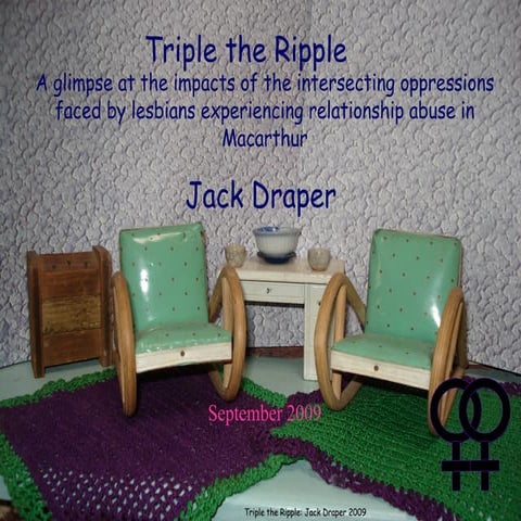 Triple the Ripple – Abuse in Lesbian Relationships