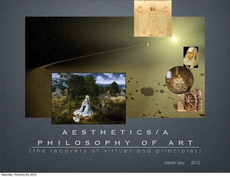 Aesthetics, In Modern Philosophy – UHIW
