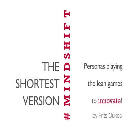 the shortest version of #MINDSHIFT