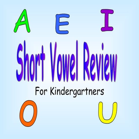 Short vowels