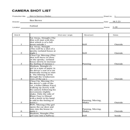 Shot List.doc