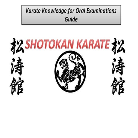 A guide to the history of karate | PDF