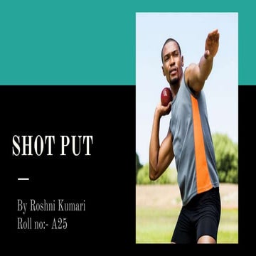 Shotput: Definition and Playing Area.pptx